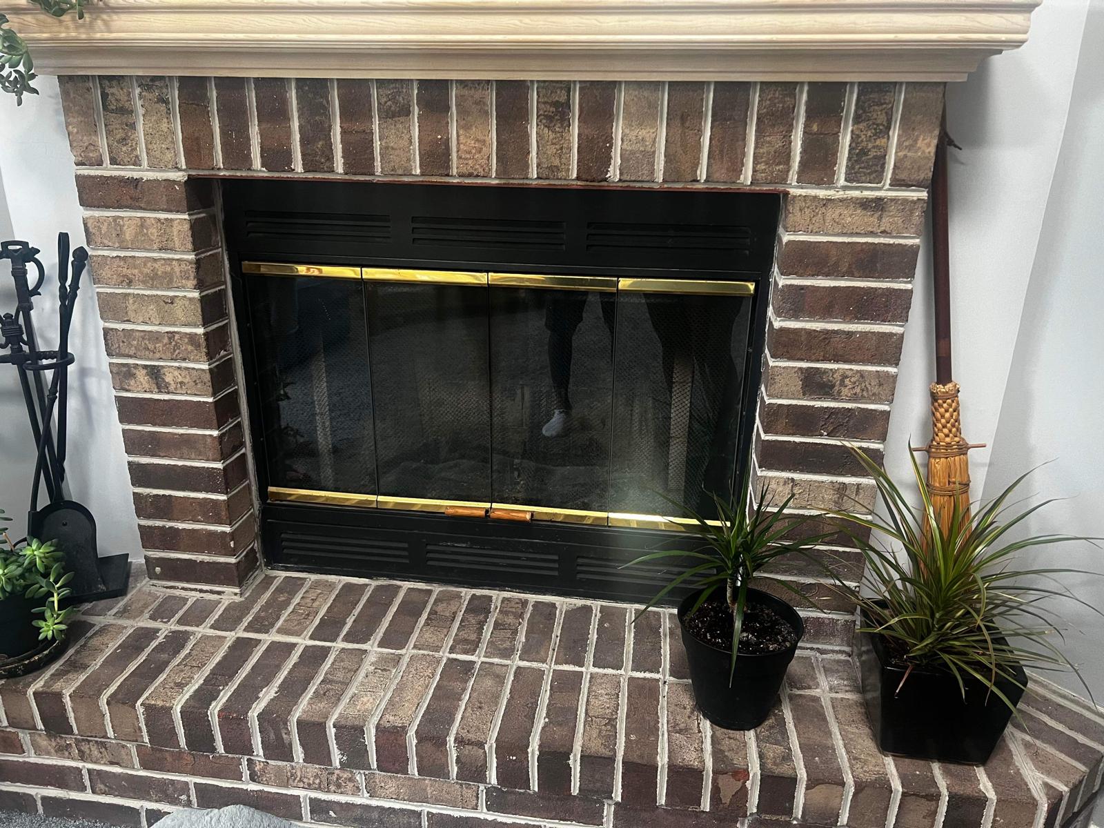 Vanity painting in progress