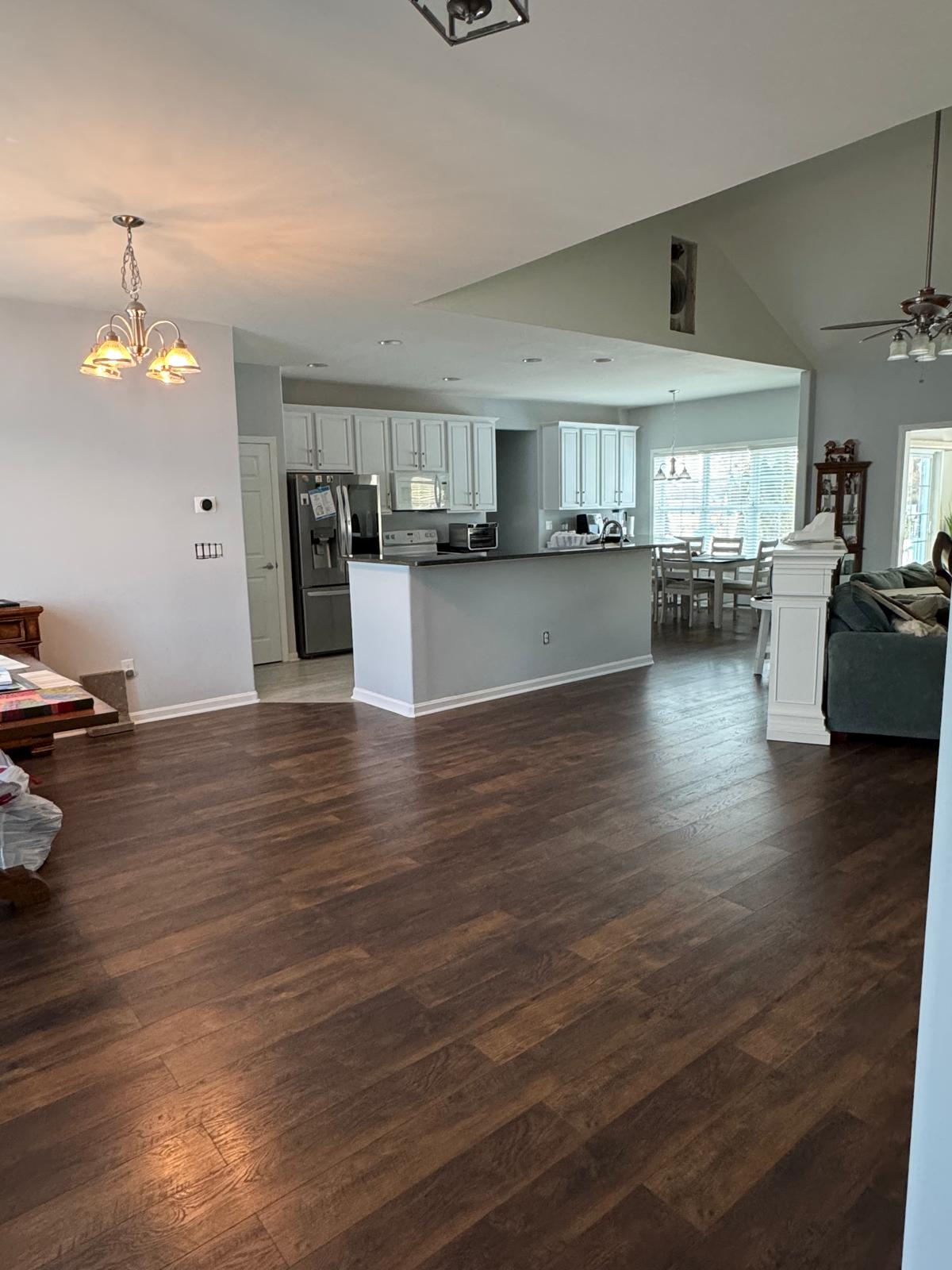 Floor protection during renovation