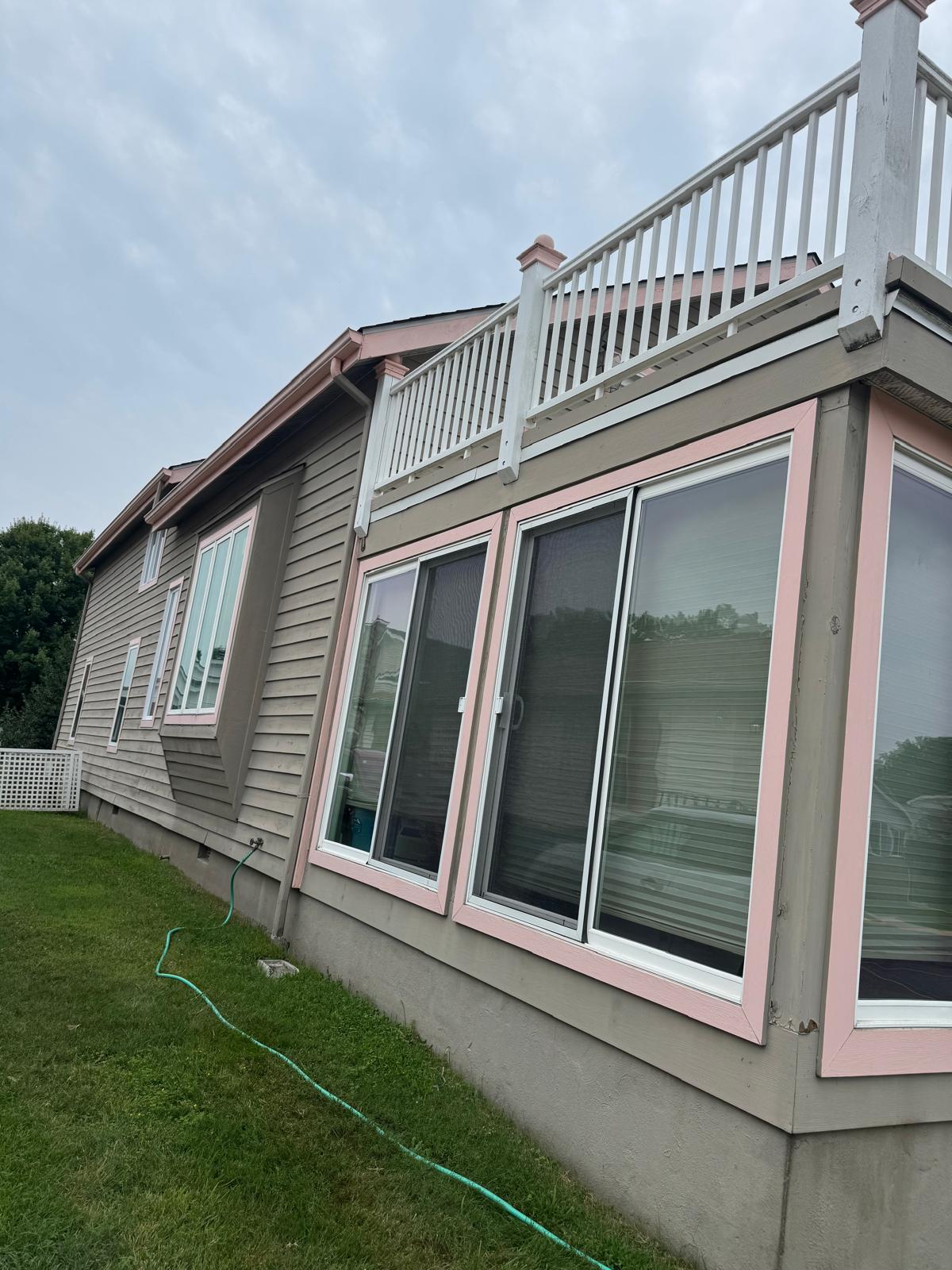 Deck before painting